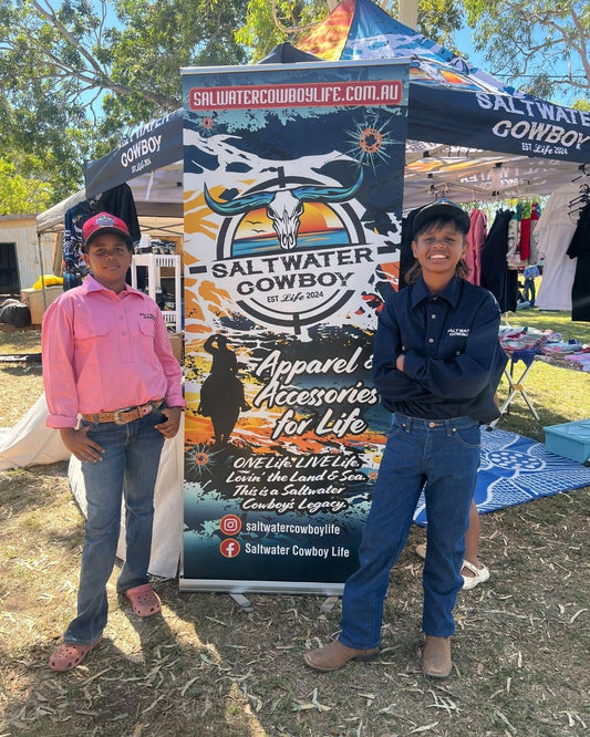 Saltwater Cowboy Life Womens Workshirt