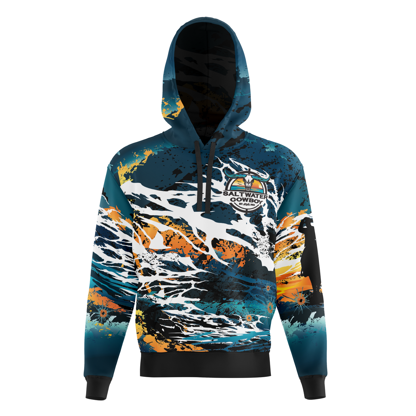Saltwater Cowboy Life Hoodie