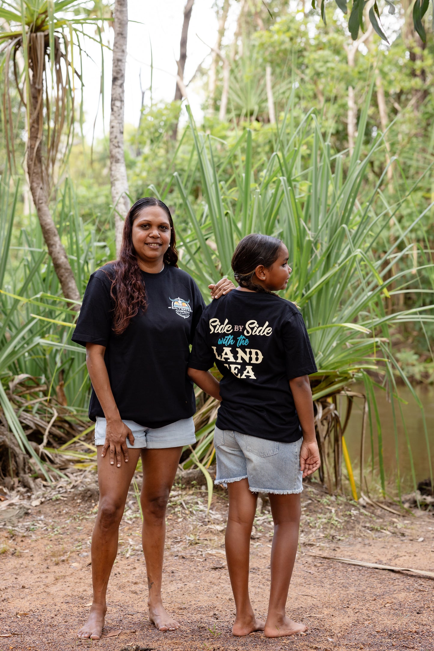 Side by Side with the Land and Sea T-Shirt