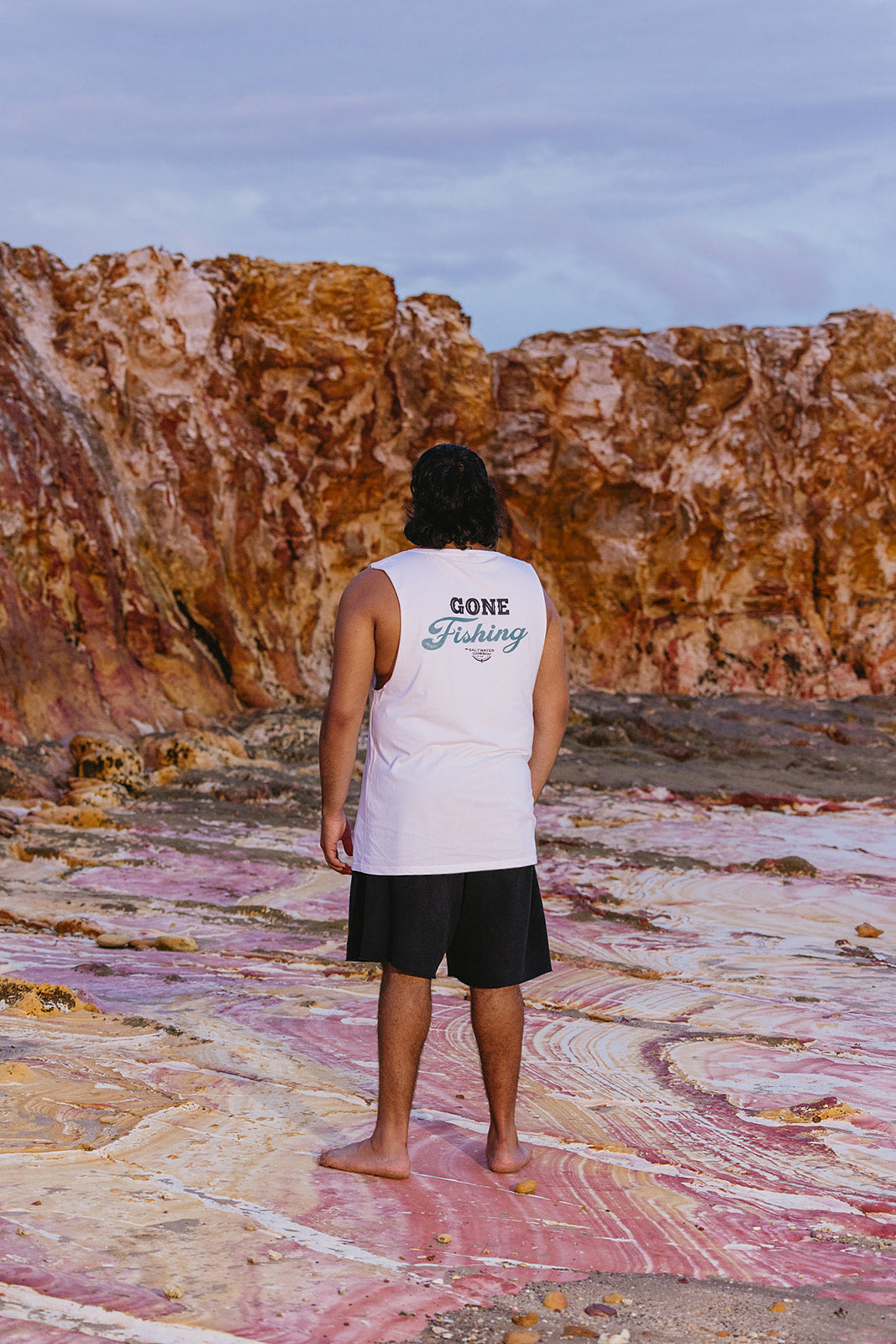 Gone Fishing Muscle Tank