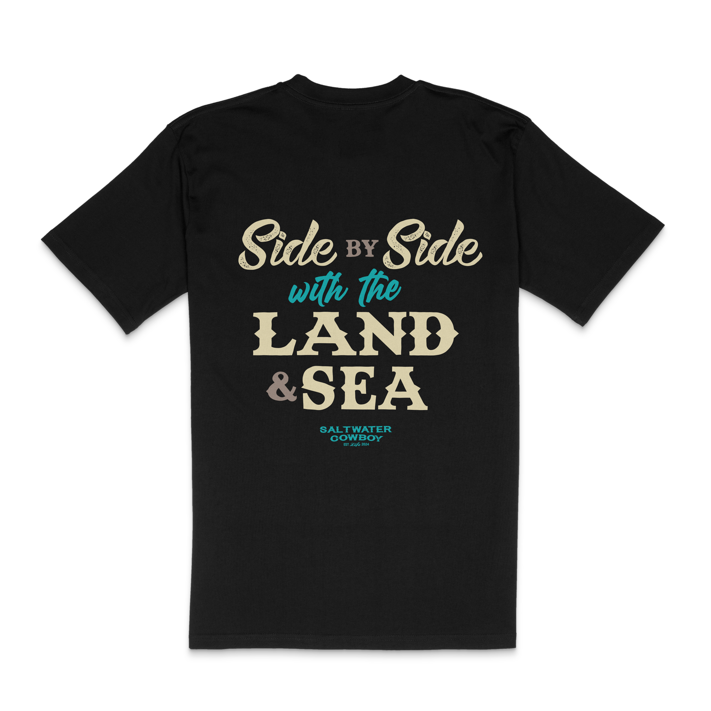 Side by Side with the Land and Sea T-Shirt