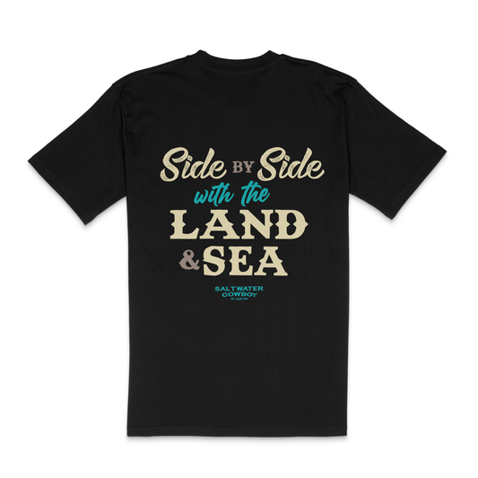 Side by Side with the Land and Sea T-Shirt